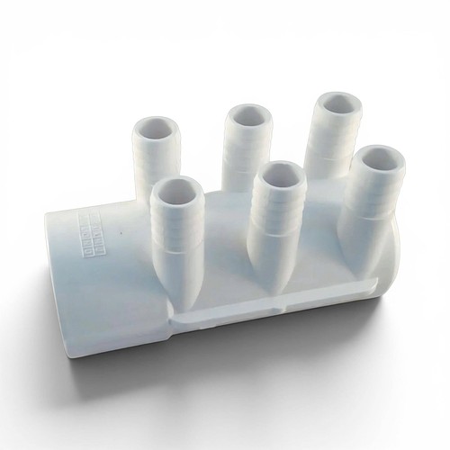 Verteiler anschluss - 6x, 2"