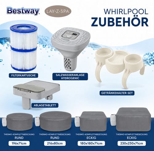 Bestway whirlpool zubehör lay - bestway,